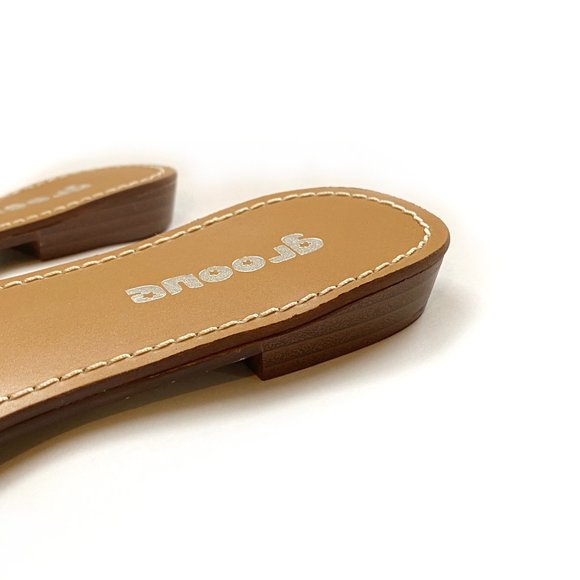 Women's JUNO White Glamour Sandals by Groove 6/7/9 - Picture 4 of 5